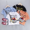 2021 Children's clothing New style T-shirt factory export cartoon children's export short-sleeved T-shirt supply low price wholesale Specification image